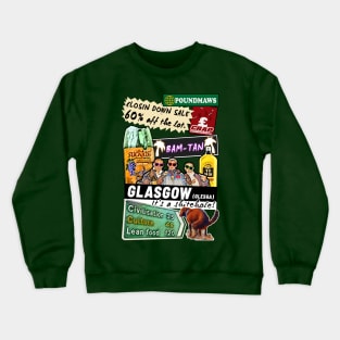 Famous Scottish Cities : Glasgow / Glesga Crewneck Sweatshirt